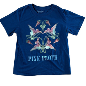 Pink Floyd Woman’s Dark Blue Tee Short Sleeved Shirt Size Small